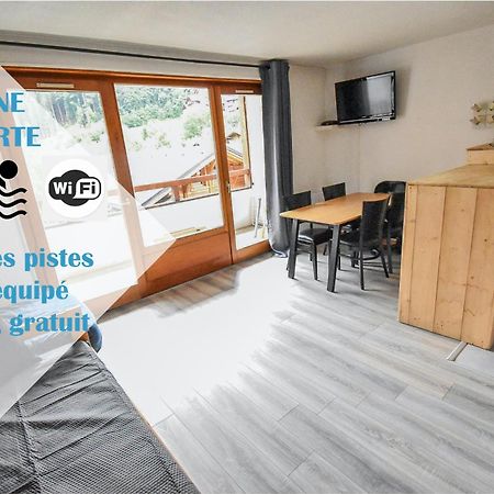 L'Enchalpe, Grand Et Lumineux Studio Avec Coin Montagne 5 Personnes, 60M Des Pistes, Piscine Couverte, Wifi, Grand Balcon Expo Est, Draps Non Compris Saint-Jean-d'Aulps Bagian luar foto