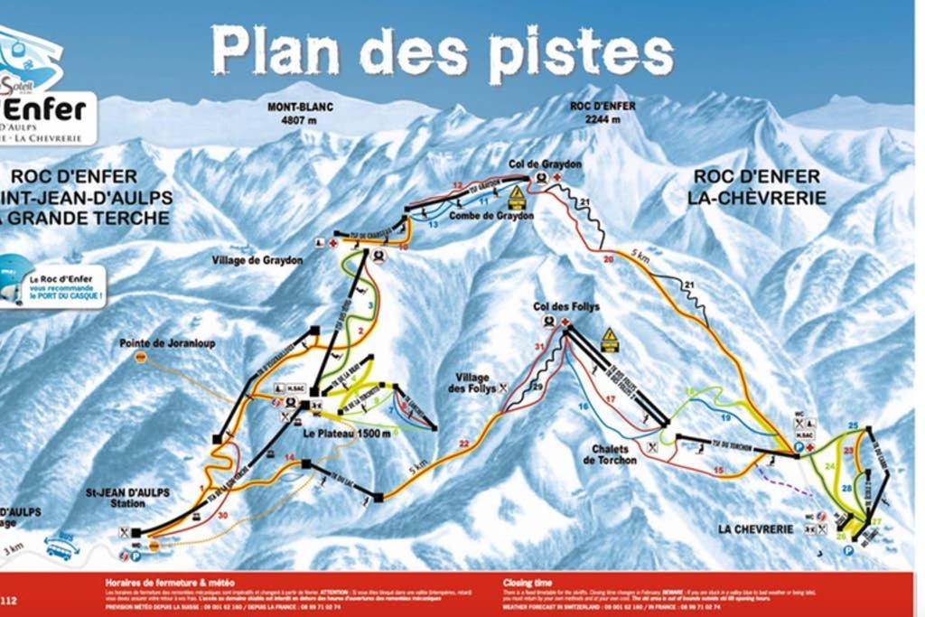 L'Enchalpe, Grand Et Lumineux Studio Avec Coin Montagne 5 Personnes, 60M Des Pistes, Piscine Couverte, Wifi, Grand Balcon Expo Est, Draps Non Compris Saint-Jean-d'Aulps Bagian luar foto