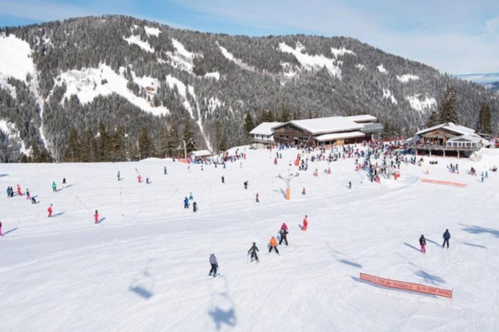 L'Enchalpe, Grand Et Lumineux Studio Avec Coin Montagne 5 Personnes, 60M Des Pistes, Piscine Couverte, Wifi, Grand Balcon Expo Est, Draps Non Compris Saint-Jean-d'Aulps Bagian luar foto