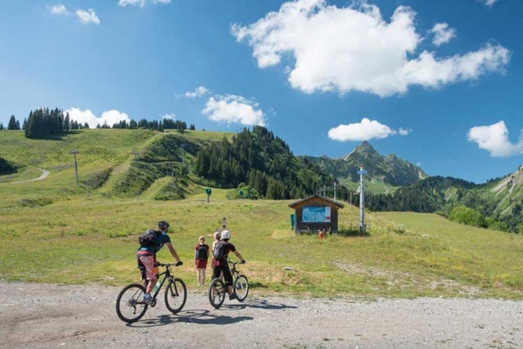 L'Enchalpe, Grand Et Lumineux Studio Avec Coin Montagne 5 Personnes, 60M Des Pistes, Piscine Couverte, Wifi, Grand Balcon Expo Est, Draps Non Compris Saint-Jean-d'Aulps Bagian luar foto